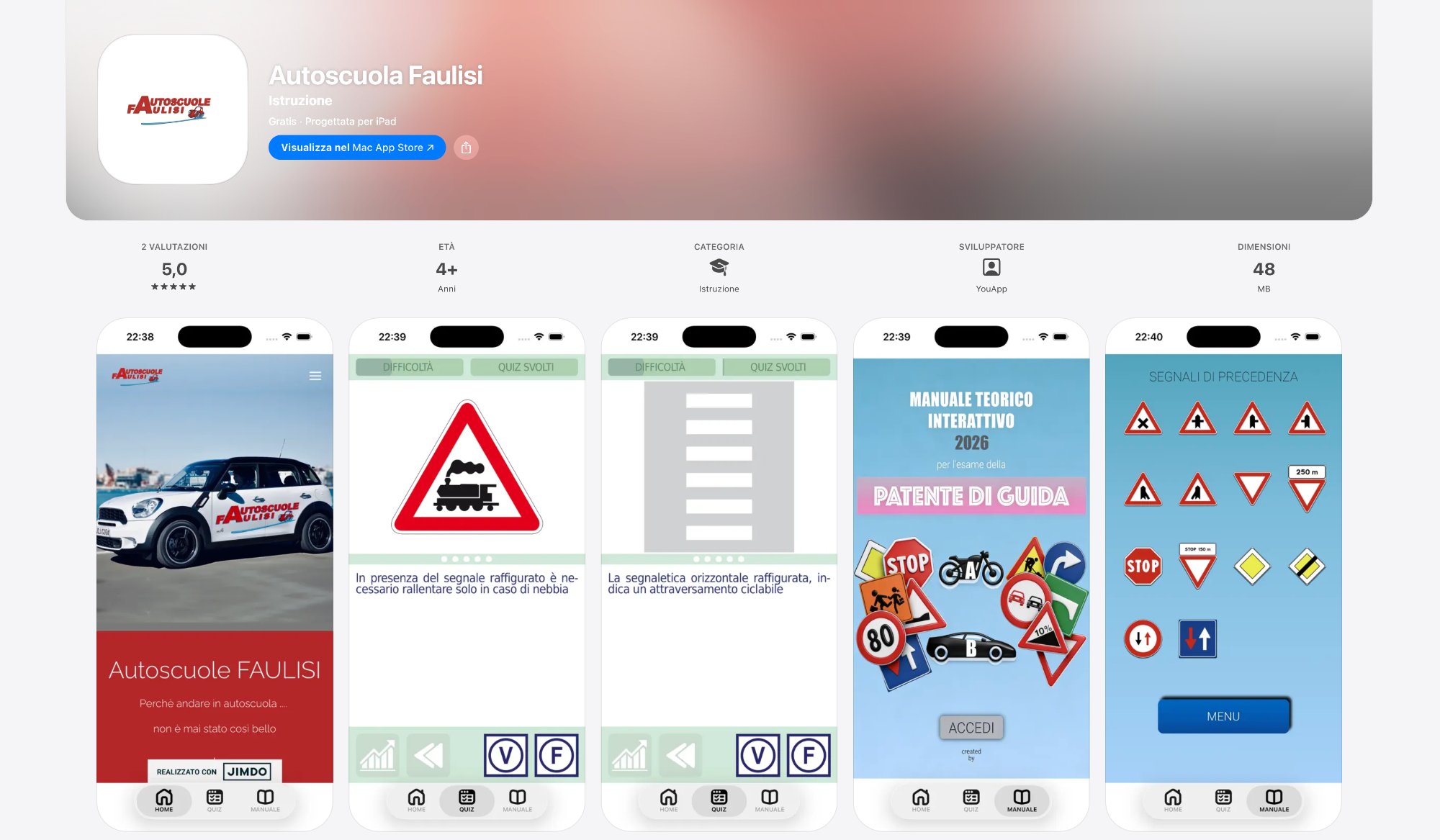 Autoscuola Faulisi App